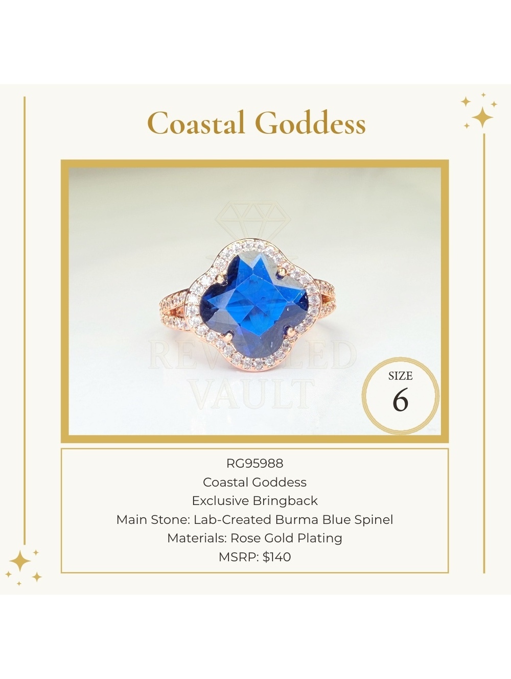 Coastal Goddess - Size 6 - OG